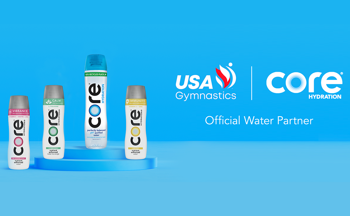 USA Gymnastics Announces Partnership with Core Hydration® to Help U.S.  National Team Athletes Prioritize Wellness Ahead of the 2024 Olympics • USA  Gymnastics