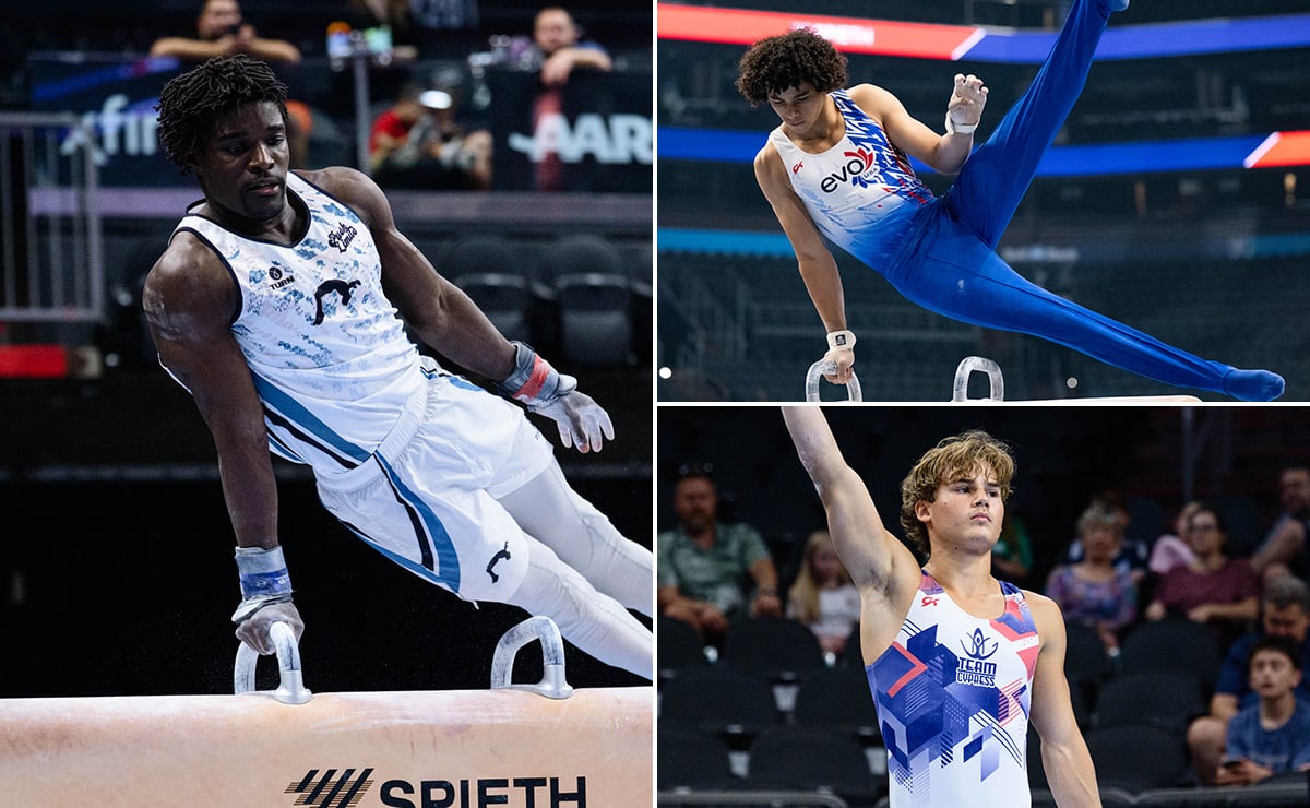 Richard on top for senior men; Egan, Conner lead juniors at 2026 Xfinity U.S. Gy...