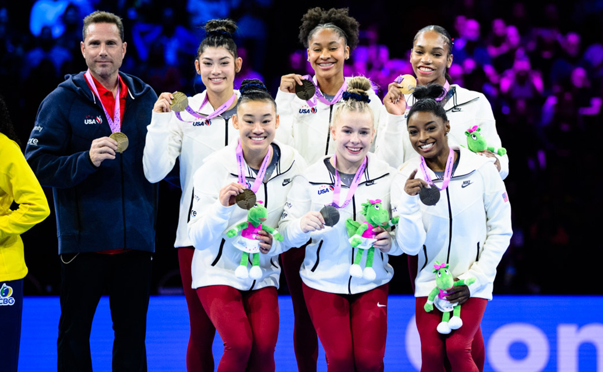 Team USA women win historic gold at Artistic World Championships