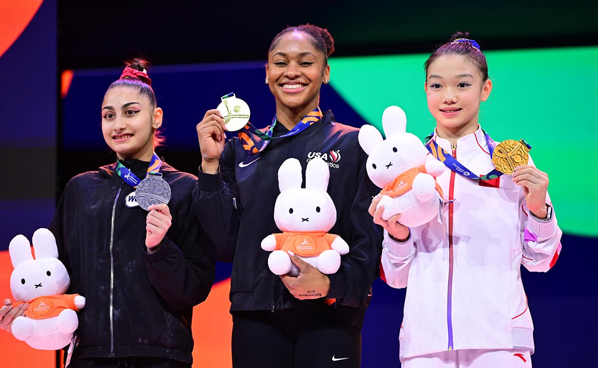 Blakely clinches all-around gold at Artistic Worlds; Pease finishes seventh